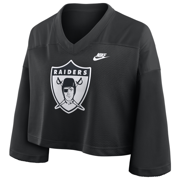 Nike NFL Raiders Jersey - Women's - Black - Image 2