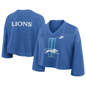 Nike NFL Lions Jersey - Women's - Blue