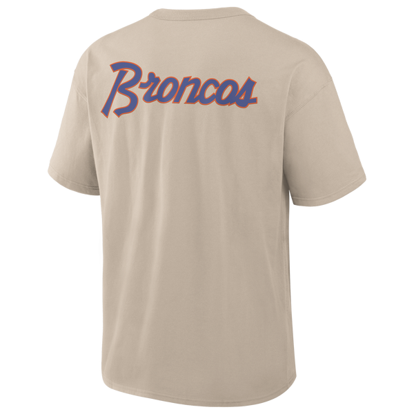 Nike NFL Broncos Rewind T-Shirt - Men's - Beige - Image 3