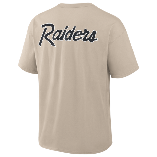 Nike NFL Raiders Rewind T-Shirt - Men's - Beige - Image 3