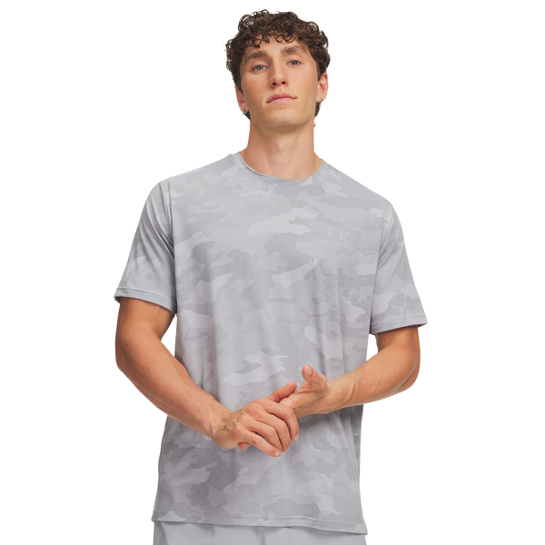 Under Armour Vanish Energy Printed SS - Men's - Gray/Gray