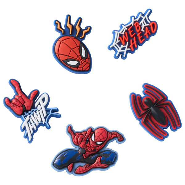 Crocs Jibbitz Spider-Man 2.0 5 Pack - Youth - Multi