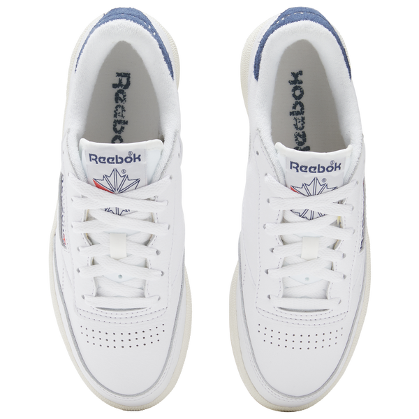Reebok Club C 85 Vintage - Women's - Ftwr White/Batik Blue/Chalk - Image 4