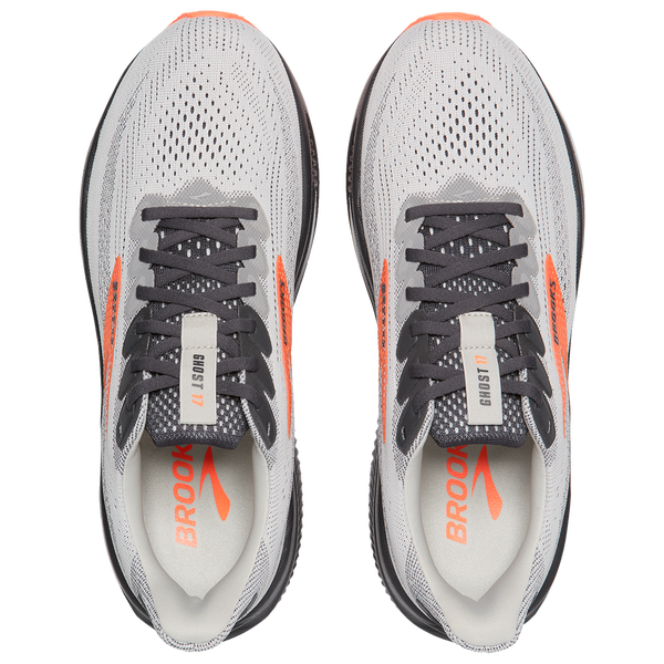 Brooks Ghost 17 - Men's - Orange/Oyster/Black - Image 4