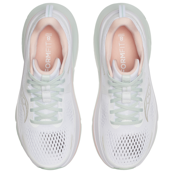 Saucony Guide 18 - Women's - White/Mist/Pink - Image 4