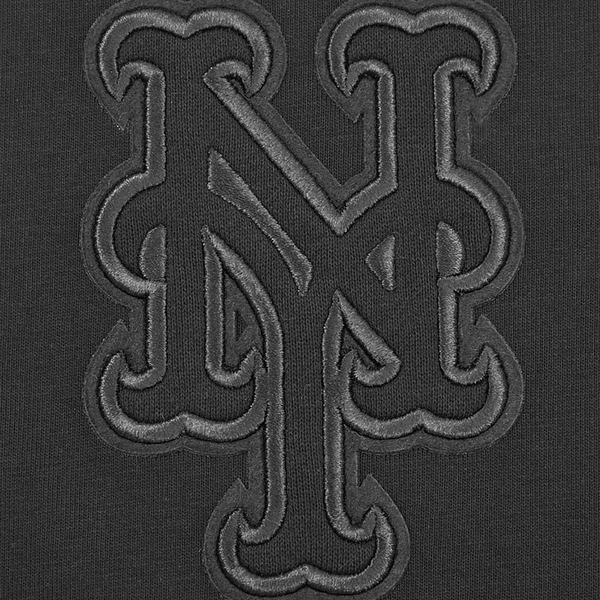 Pro Standard METS NEUTRAL CJ DROP SHOULDER TEE - Men's - Black - Image 5
