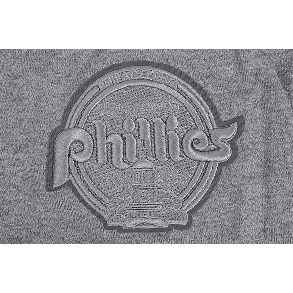 Pro Standard PHILLIES NEUTRAL CJ DROP SHOULDER TEE - Men's - Dark Heather Gray - Image 7