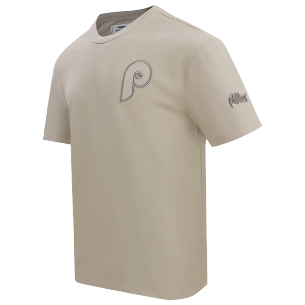 Pro Standard PHILLIES NEUTRAL CJ DROP SHOULDER TEE - Men's - Taupe - Image 3
