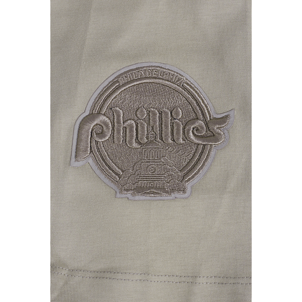 Pro Standard PHILLIES NEUTRAL CJ DROP SHOULDER TEE - Men's - Taupe - Image 6