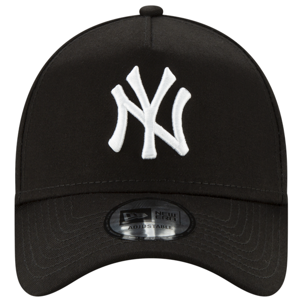 New Era Yankees 9Forty A Frame Cap - Men's - Black/White - Image 3