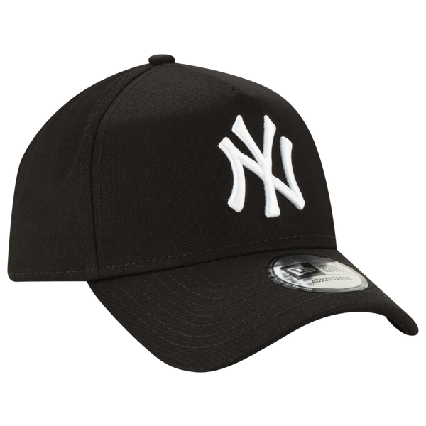 New Era Yankees 9Forty A Frame Cap - Men's - Black/White - Image 4
