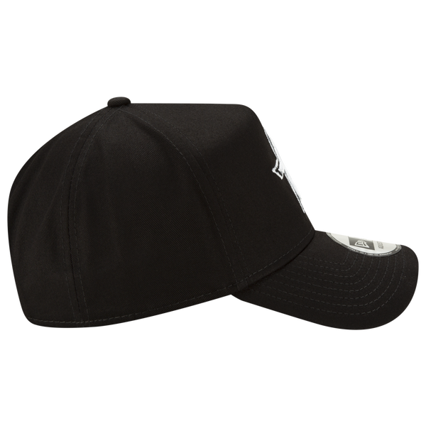 New Era Astros 9Forty A Frame Cap - Men's - White/Black - Image 5