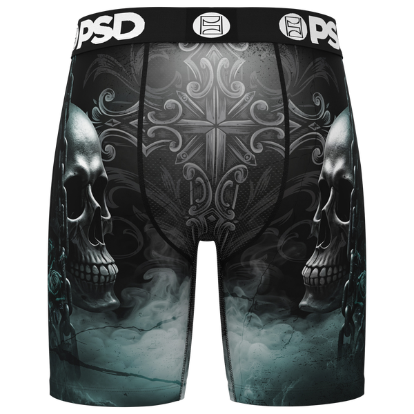 PSD Graphic Briefs - Men's - Teal/Gray/Black - Image 2