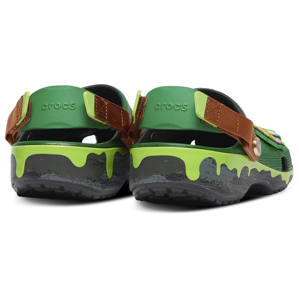 Crocs TMNT Classic Clogs - Men's - Black/Green/Brown - Image 4