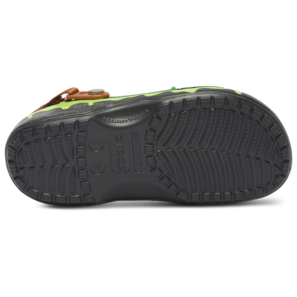 Crocs TMNT Classic Clogs - Men's - Black/Green/Brown - Image 5