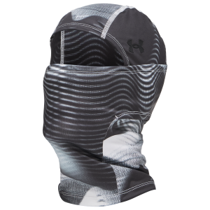 Under Armour ColdGear Storm Balaclava - Men's - White/Silver/Orange