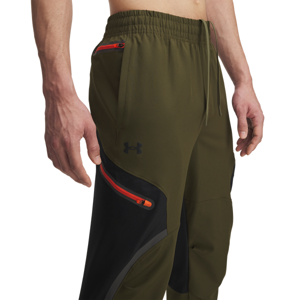 Under Armour Unstoppable Cargo Pants - Men's - Black/Black/Expedition Green