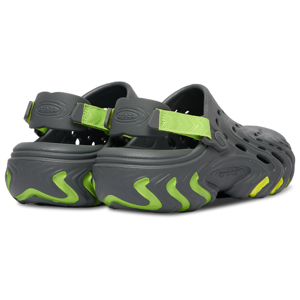 Crocs Echo II Clogs - Boys' Grade School - Green Burst/Black - Image 3