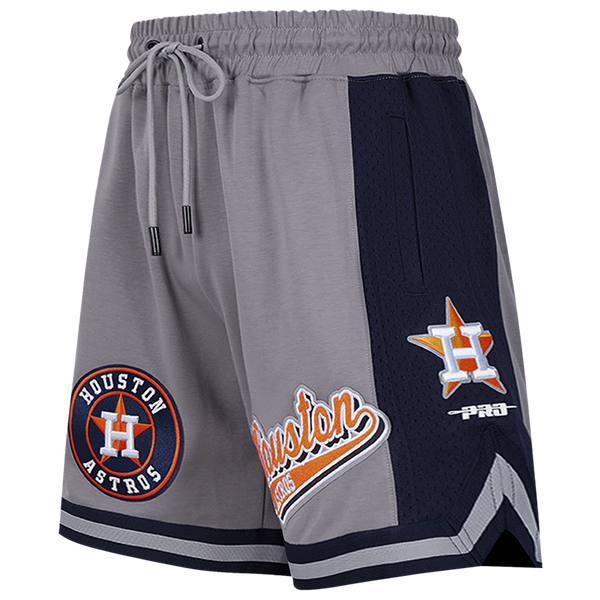 Pro Standard ASTROS SCRIPT TAIL DK 2.0 SHORT - Men's - Gray/Midnight Navy - Image 3