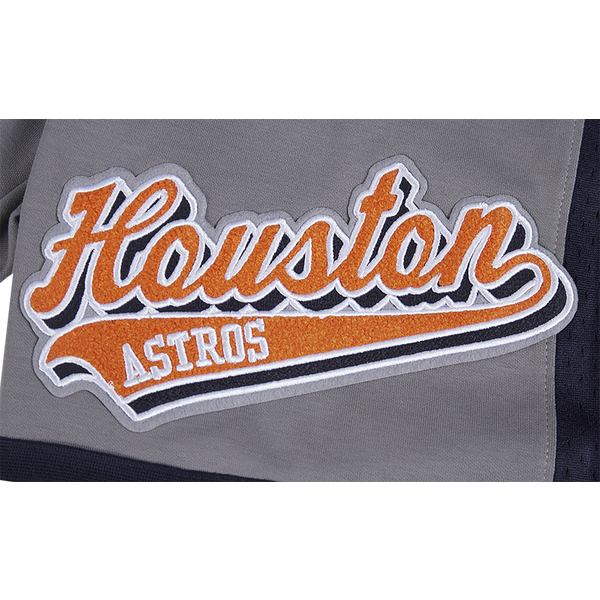 Pro Standard ASTROS SCRIPT TAIL DK 2.0 SHORT - Men's - Gray/Midnight Navy - Image 6