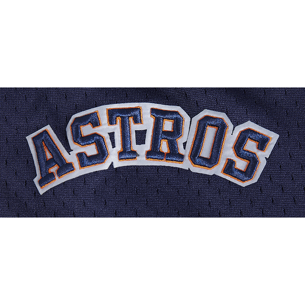Pro Standard ASTROS SCRIPT TAIL DK 2.0 SHORT - Men's - Gray/Midnight Navy - Image 8