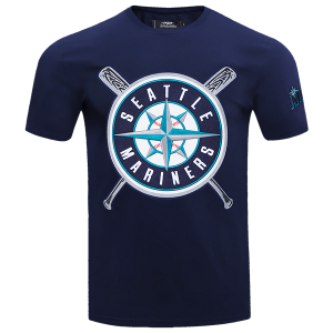 Pro Standard MARINERS MASH UP M SJ TEE - Men's - Midnight Navy