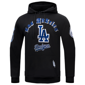 Pro Standard DODGERS OLD ENGLISH FLC PO HOODIE - Men's - Black