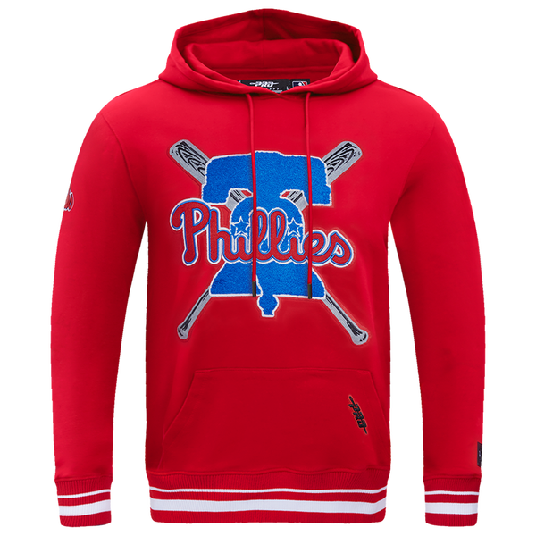 Pro Standard PHILLIES MASH UP M RIB FLC PO HOODIE - Men's - Red