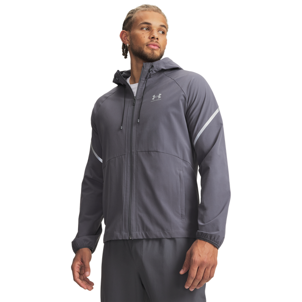 Under Armour Vibe Woven Reflective Jacket - Men's - Gray