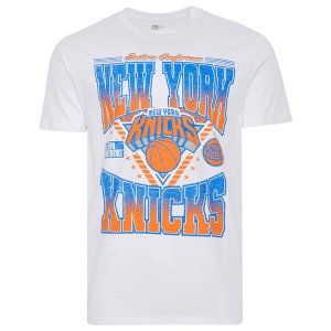 New Era Knicks Eastern Conference Graphic T-Shirt - Men's - White