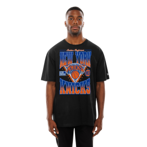 New Era Knicks Eastern Conference Graphic T-Shirt - Men's - Black