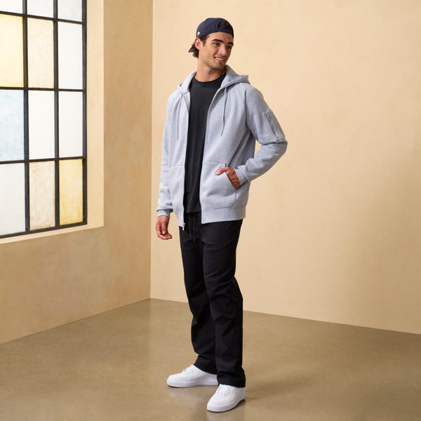 CSG Troupe Full-Zip Hoodie - Men's - Gray - Image 4