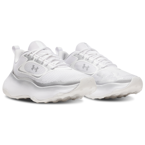 Under Armour Pulse - Women's - White/Gray/Gray - Image 3