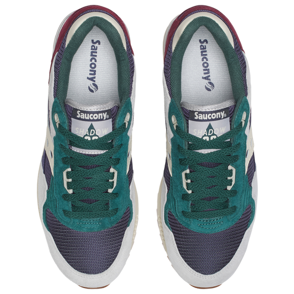 Saucony Shadow 5000 - Men's - Navy/Green/Maroon - Image 4