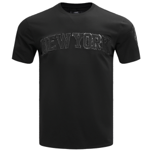 Pro Standard New York Knicks Triple Black SJ T-Shirt - Men's