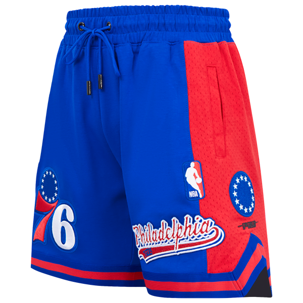Pro Standard 76ERS SCRIPT TAIL DK 2.0 SHORT - Men's - Royal Blue/Red - Image 3