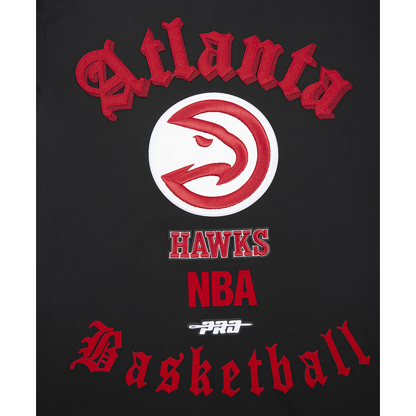 Pro Standard HAWKS OLD ENGLISH SJ TEE - Men's - Black - Image 5