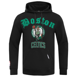 Pro Standard CELTICS OLD ENGLISH FLC PO HOODIE - Men's - Black