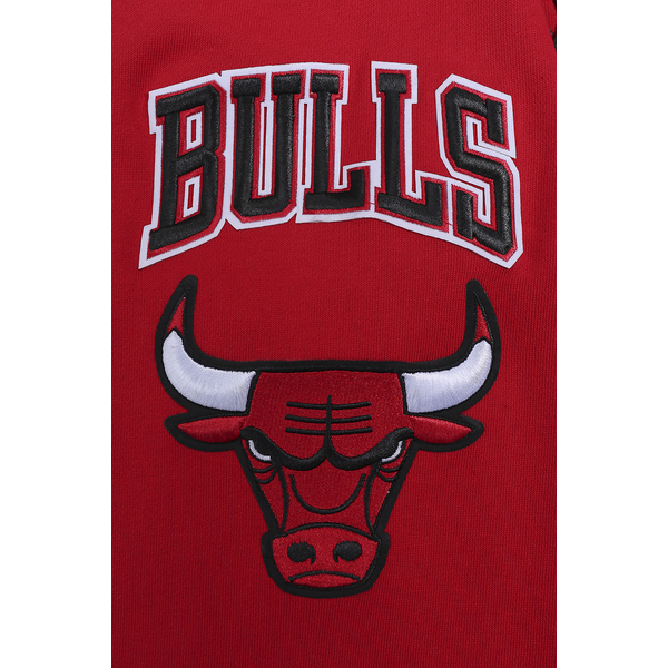 Pro Standard BULLS OLD ENGLISH FLC PO HOODIE - Men's - Red - Image 7
