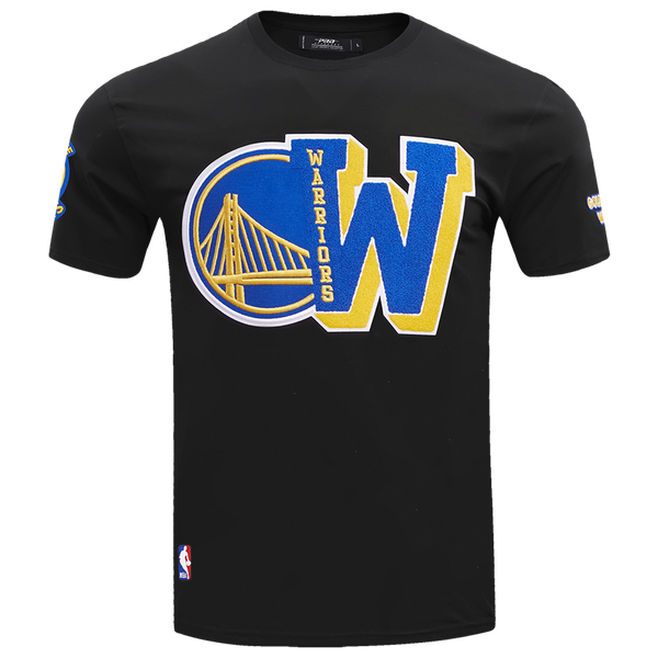 Pro Standard Warriors Mash Up T-Shirt - Men's - Black