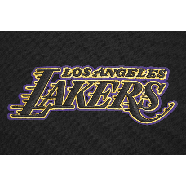 Pro Standard Lakers Pullover Hoodie - Men's - Black - Image 7