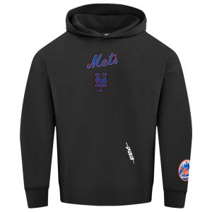 Pro Standard Mets Pullover Hoodie - Men's - Black