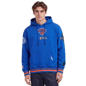 Pro Standard Knicks NBA Finals 2026 Rib FLC PO Hoodie - Men's - Blue