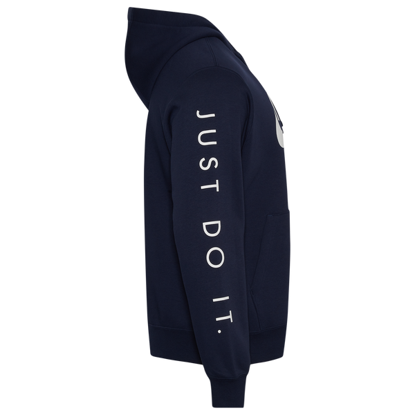 Nike Just Do It Hoodie - Men's - Navy/White - Image 4