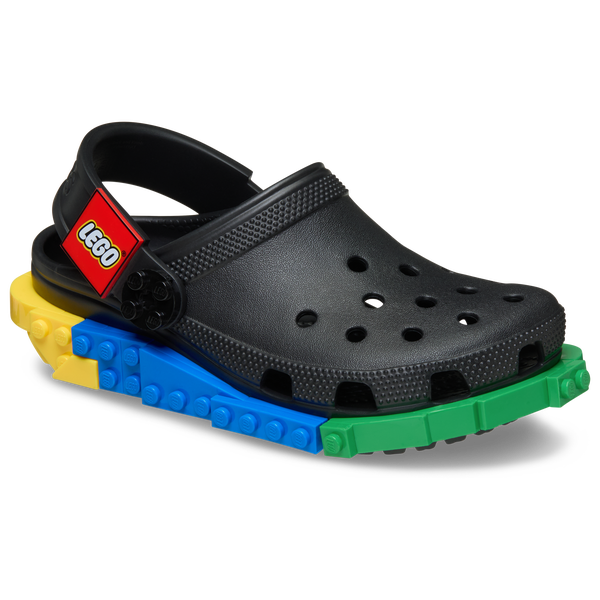 Crocs LEGO Clogs - Boys' Grade School - Black/Black - Image 6