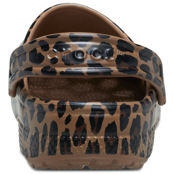 Crocs Leopard Classic Clogs - Girls' Grade School - Sepia Leopard - Image 2