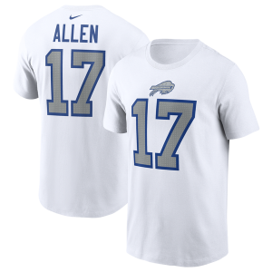 Nike Bills NFL Rival JA17 Short Sleeve T-Shirt - Men's - White