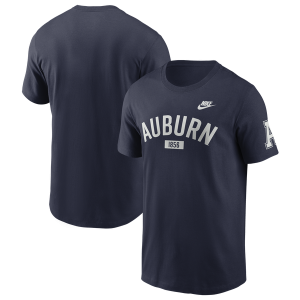 Nike Auburn Arch Short-Sleeve T-Shirt - Men's - Navy