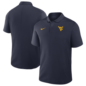 Nike West Virginia Primary Polo - Men's - Navy