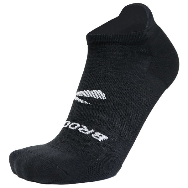 Brooks Run-In 3 Pack No Show Socks - Men's - Black - Image 2